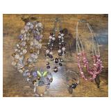 MULTI-COLOR NECKLACE AND BRACELETS