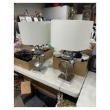 Crome Pair Lamps