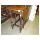 Heavy, oak, gateleg table, ca. 1935