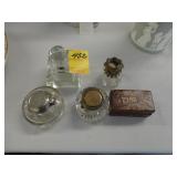 Five inkwells