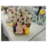 Staffordshire figure group of two lovers