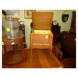 Petite, Queen Anne, lift top, sewing table