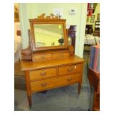 Satin wood, Edwardian, dressing table, ca. 1905