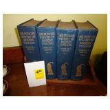 Four volumes of Mr. Punchï¿½s History of Modern