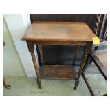 Oak side table