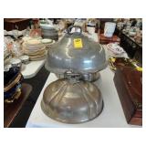 Three Victorian dish domes
