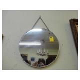 Round, Art Deco, wall mirror