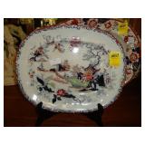 19th Century Ashworth ironstone platter