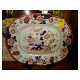 19th Century Masons ironstone platter, ca. 1850