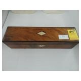 Victorian box with Mother of Pearl inlay,
