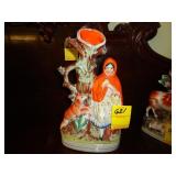 19th Century, Staffordshire spill vase of Little