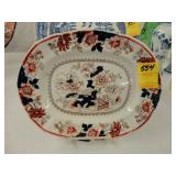 Masons, 19th Century, ironstone platter in Imari