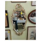 Rococo wall mirror