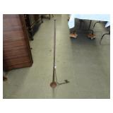 Brass and copper hunting horn