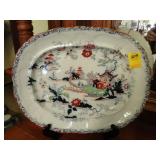 Larger 19th Century Ashworth ironstone platter