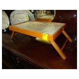 Needlework, folding, bed tray
