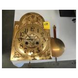 Art Nouveau, free swinging, wall clock
