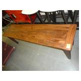 Oak, Amish bench made by South Texas Amish