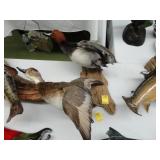 Mounted hen and drake trophy