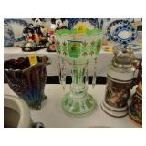 Green, Bohemian luster