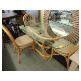 Rattan dinette set