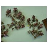 Three, MCM, metal, wall sculptures