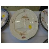 Large, 19th Century, floral, well and tree,