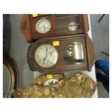 WMC, oak, wall clock