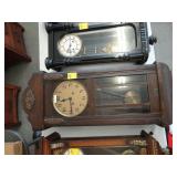 TOC mahogany, wall clock