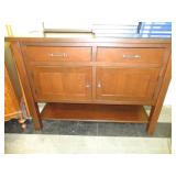 Contemporary, mahogany, sideboard