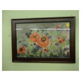 Large, contemporary, decorator watercolor of