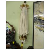 Large, decorative, parasol