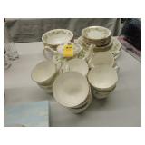 Duchess bone china, floral, tea service