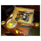 Miscellaneous tray lot, including a frame and a
