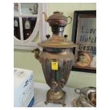 Large, TOC, brass samovar