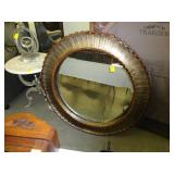 Large, contemporary, decorative, wall mirror by