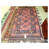 3'3' x 6'4' Persian Kilm wool rug