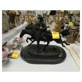 Western bronze statue