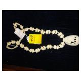 Carved elephant necklace