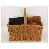 Vintage Basket and Hand Muffs