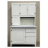 Painted Hoosier Cabinet