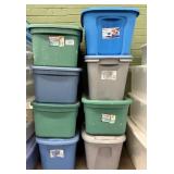 Selection of 10 Gallon Totes