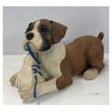 Sandy Cast Boxer Sculpture