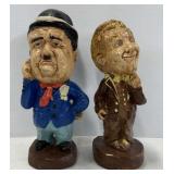 Laurel and Hardy Sculptures