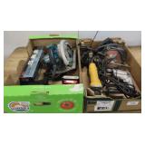 Two Trays of Electrical Hand Tools