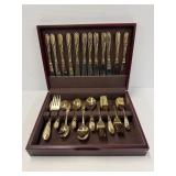 Gold Tone Flatware