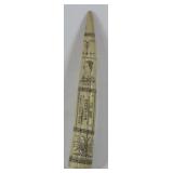Scrimshaw Walrus Tusk