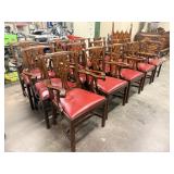 Henkel Harris Mahogany Arm Chairs