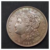 1921 Morgan Silver Dollar