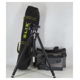 Camera Tripod and Camcorder